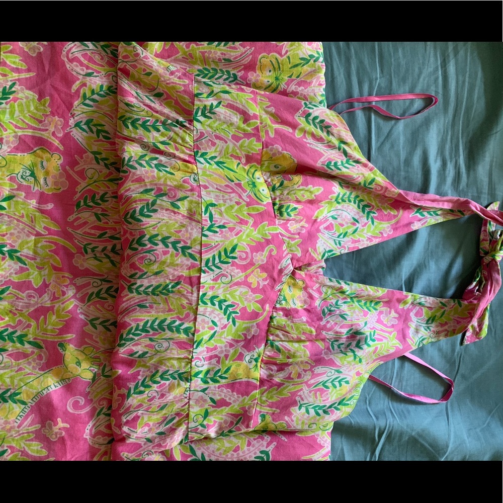 EUC Lilly Pulitzer halter top dress